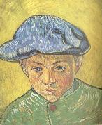 Vincent Van Gogh Portrait of Camille Roulin (nn04) oil on canvas